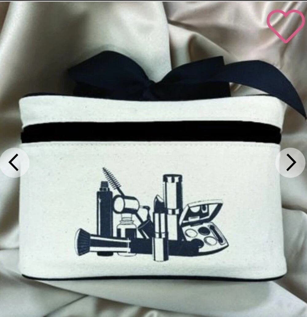 ⭐PICK 3/$15 Hallmart Collectibles Travel Canvas Cosmetic Bag